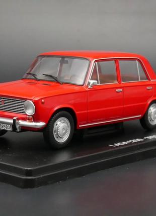 Samochody prl, ваз-2101 копійка «жигулі» лада 1200 (1970) колекційна модель у масштабі 1:24 від hachette