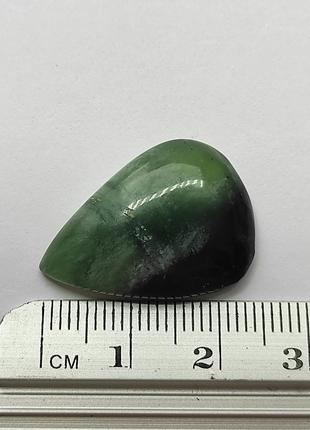 Зеленый камень нефрит кабошон для создания украшений натуральный7 фото