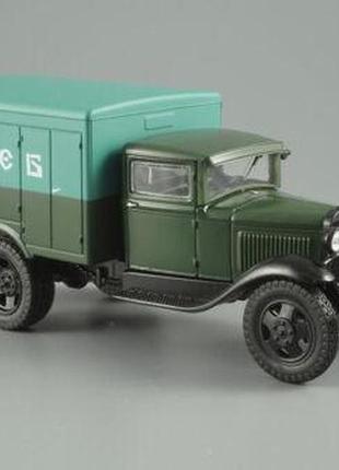 Автомобиль на службе №38, газ-аа фургон доставка хлеба (1935)