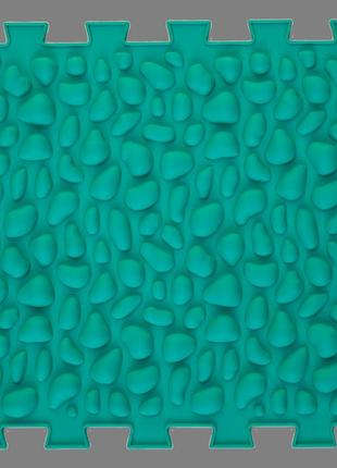 Масажний килимок пазли мікс галька 1 елемент2 фото