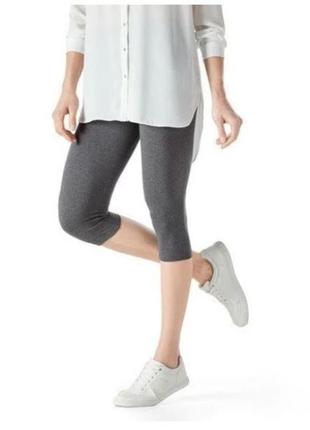 Esmara капри бриджи однотонные серые хl 48/50