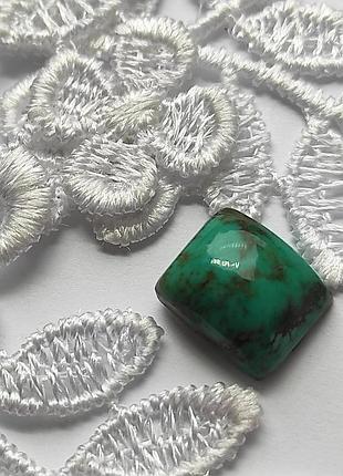 Зелёно-голубой камень бирюза кабошон для создания украшений натуральный