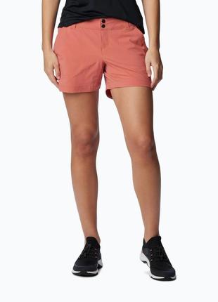 Шорты треккинговые женские columbia saturday trail dark coral, s
