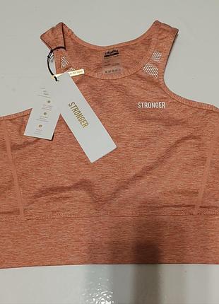 Спортивный женский топ stronger s