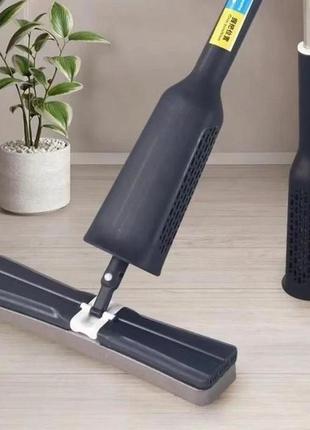 Швабра с отжимом household mop family helper для быстрой уборки для мытья полов и окон mop ly-487