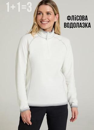 1+1=3 ❄️ флисовая водолазка mountain life канада 10 s-м гольф джемпер термо кофта молочная флис