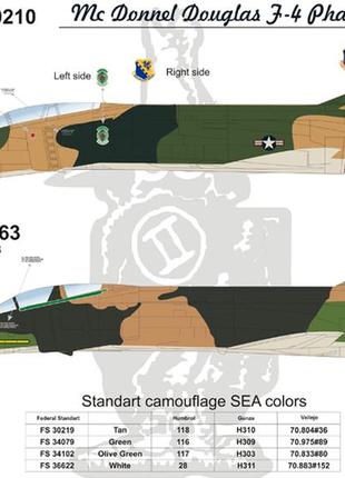 Print scale 32-006 f-4 fantom ii декаль для моделей в масштабе 1:323 фото