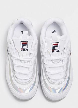 Fila. оригинал.  есть видеообзор.сникерсы с голографическим дизайном.3 фото