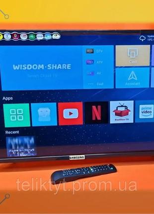 Телевізор samsung 42 дюйма smart tv, 4к led, full hd, wi-fi, з підставкою t2, самсунг, смарт тв на андроїд3 фото