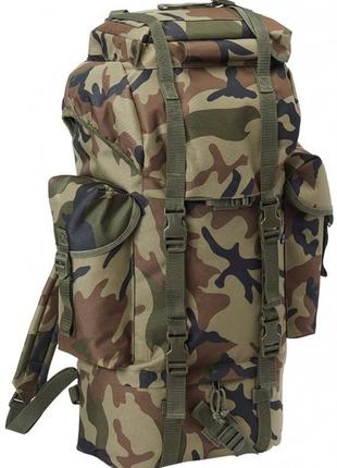 Рюкзак тактичний 65л kampfrucksack камуфляж woodland армейская сумка ранець для військових