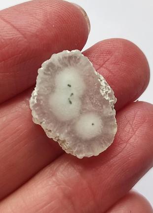 Белый камень солнечный кварц кабошон для создания украшений натуральный6 фото