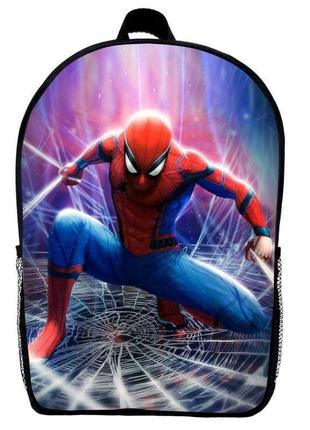 Рюкзак людина павук дитячий (gear bag spidermen mini 08) чорний, 29 х 21 х 9 см