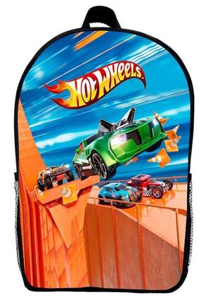 Рюкзак хотвилс детский (gear bag hot wheels mini 05) черный, 29 х 21 х 9 см