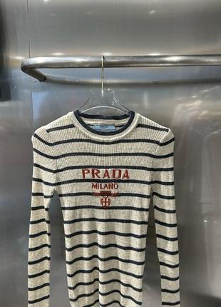 Гольф водолазка лонгслів prada