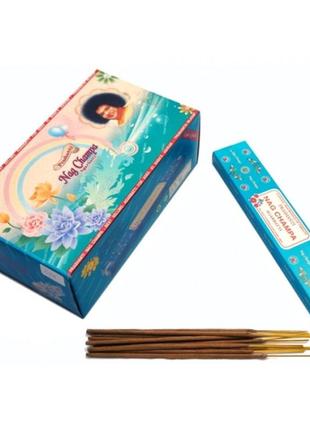 Prashanti nag champa (плоска пачка) 15 грамів, ароматичні палички, олійні пахощі
