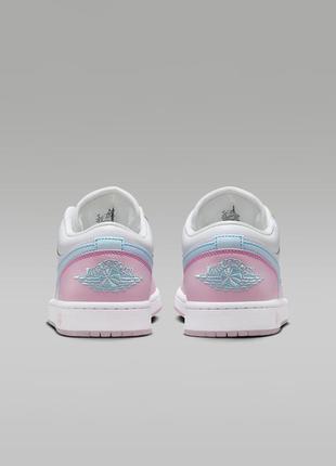 Кроссовки jordan 1 low pink foam
