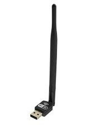 Usb wi-fi мережний адаптер для пк, ноутбуков, т2 приставок pix-link wi-fi 802.11n lv-uw 10-2db