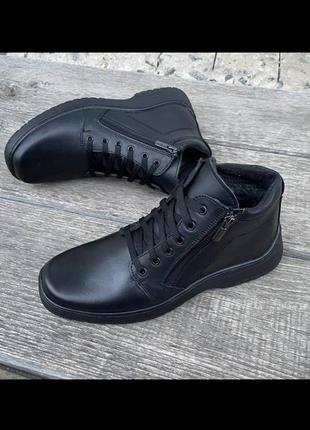 Класичні чоловічі замшеві шкіряні черевики3 фото