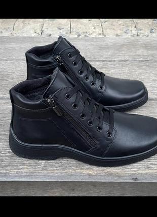 Класичні чоловічі замшеві шкіряні черевики5 фото