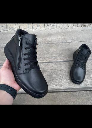 Класичні чоловічі замшеві шкіряні черевики6 фото