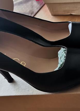 Туфлі шкіряні (туфли кожаные) unisa taneli_na. розмір 36 (23 см)