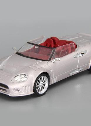 Суперкары №27, spyker c12 spyder (2008) коллекционная модель в масштабе 1:43 от deagostini