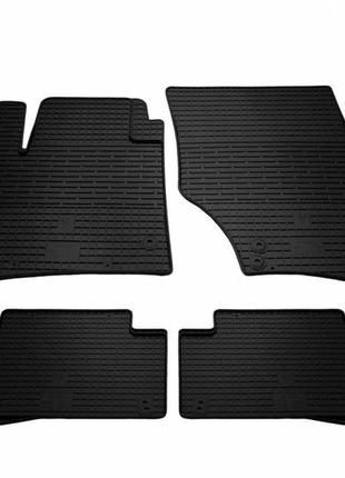 Гумові килимки в салон для volkswagen touareg i (2002-2010) комплект з 4 штук (stingray)