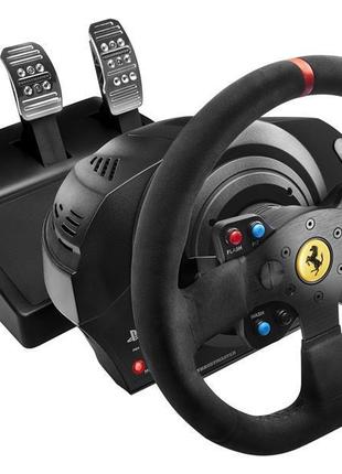 Thrustmaster кермо і педалі для pc/ps4®/ps3® t300 ferrari integral rw alcantara edition