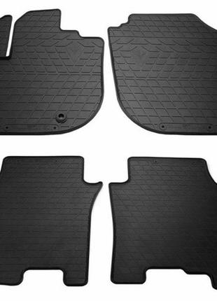 Гумові килимки в салон для honda jazz iv (2015-2020) комплект з 4 штук (stingray)