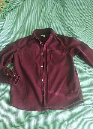Рубашка теплая h&m, размер м