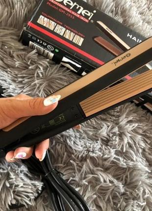 Щипці гофре gemei gm 2955 для прикореневого об'єму salemarket