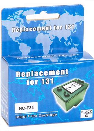 Картридж microjet для hp dj 5743/6543 аналог hp №131 ( c8765he) black (hc-f33)