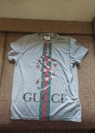 Футболка gucci snake