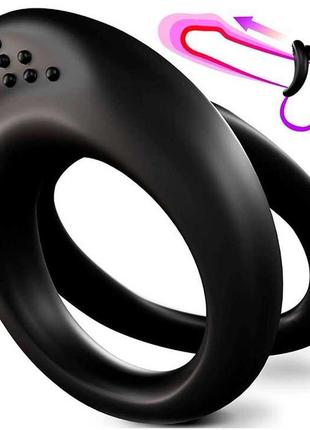 Подвійне ерекційне кільце power sex