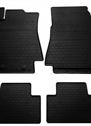 Гумові килимки в салон для mercedes benz w245 b (2005-2010) комплект з 4 штук (stingray)