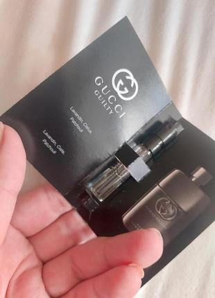 Gucci guilty eau de parfum pour homme парфумована вода (пробник) 1.5ml3 фото