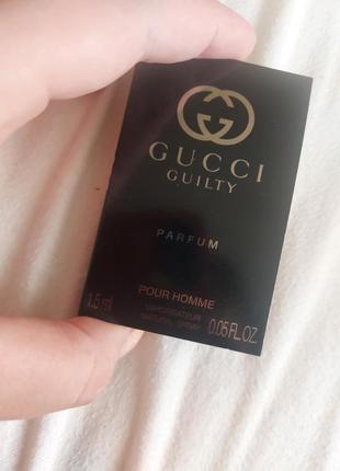 Gucci guilty eau de parfum pour homme парфумована вода (пробник) 1.5ml2 фото