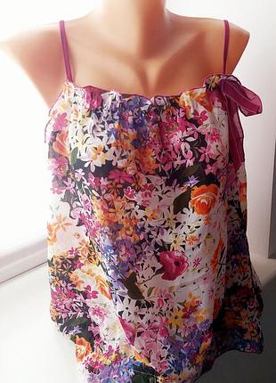 Шикарная майка с регулируемыми бретелями