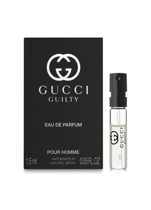 Gucci guilty eau de parfum pour homme парфумована вода (пробник) 1.5ml