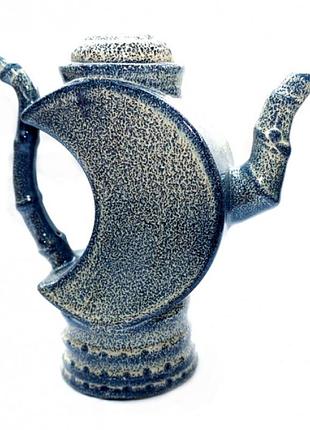 Чайник керамический месяц 400мл , чайник заварник, чайник из керамики