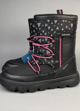 Зимові чоботи geox willaboom 31, 32, 33, 35, 36, 37, 38 р.