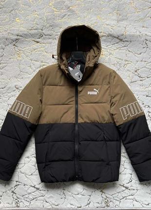 Мужская зимняя куртка puma размеры 44 46 48 50 52