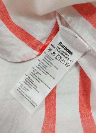 Легкая удлиненная рубашка barbour6 фото