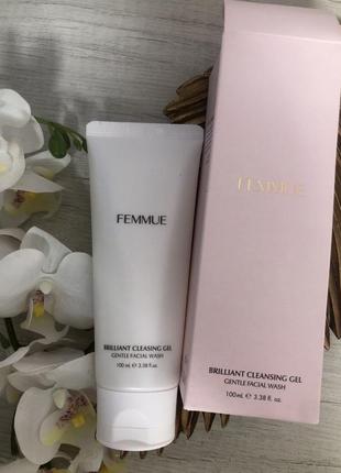 Очищающий гель для умывания femmue brilliant cleansing gel