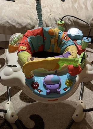 Детская развивающая fisher price пригудки джунглей