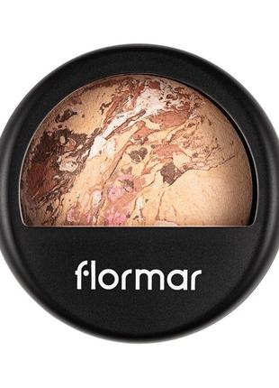 Пудра для лица flormar №22 terracotta baked флормар запечённая2 фото