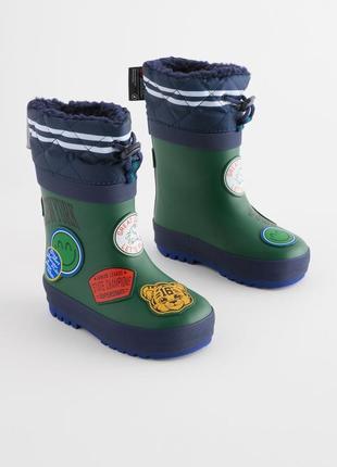 Теплі гумові чоботи next