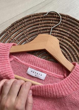 Обалденный свитер oversize papaya 7