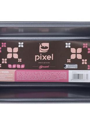 Форма для кексу прямокутна pixel brezel, 25х13х6 см