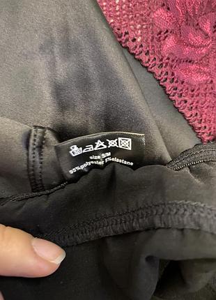 Женский кружевной пеньюар топ